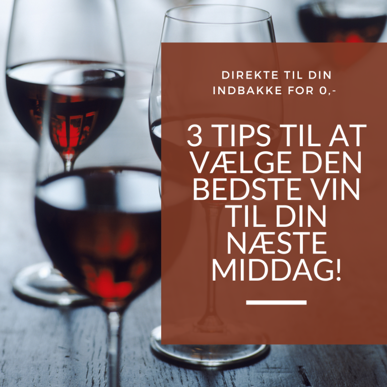 3 tips til at vælge den bedste vin til din næste middag - vinglas med rødvin