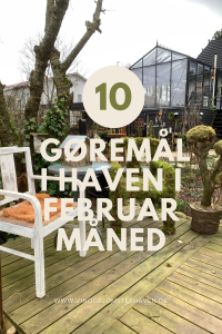 Read more about the article 10 gøremål i haven i Februar måned