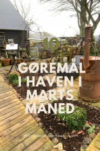 Read more about the article 10 gøremål i haven i Marts måned